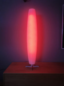 Design LED Standleuchte AURA 800, aus nachhaltigem 3D Bio Material