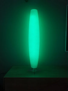 Design LED Standleuchte AURA 800, aus nachhaltigem 3D Bio Material