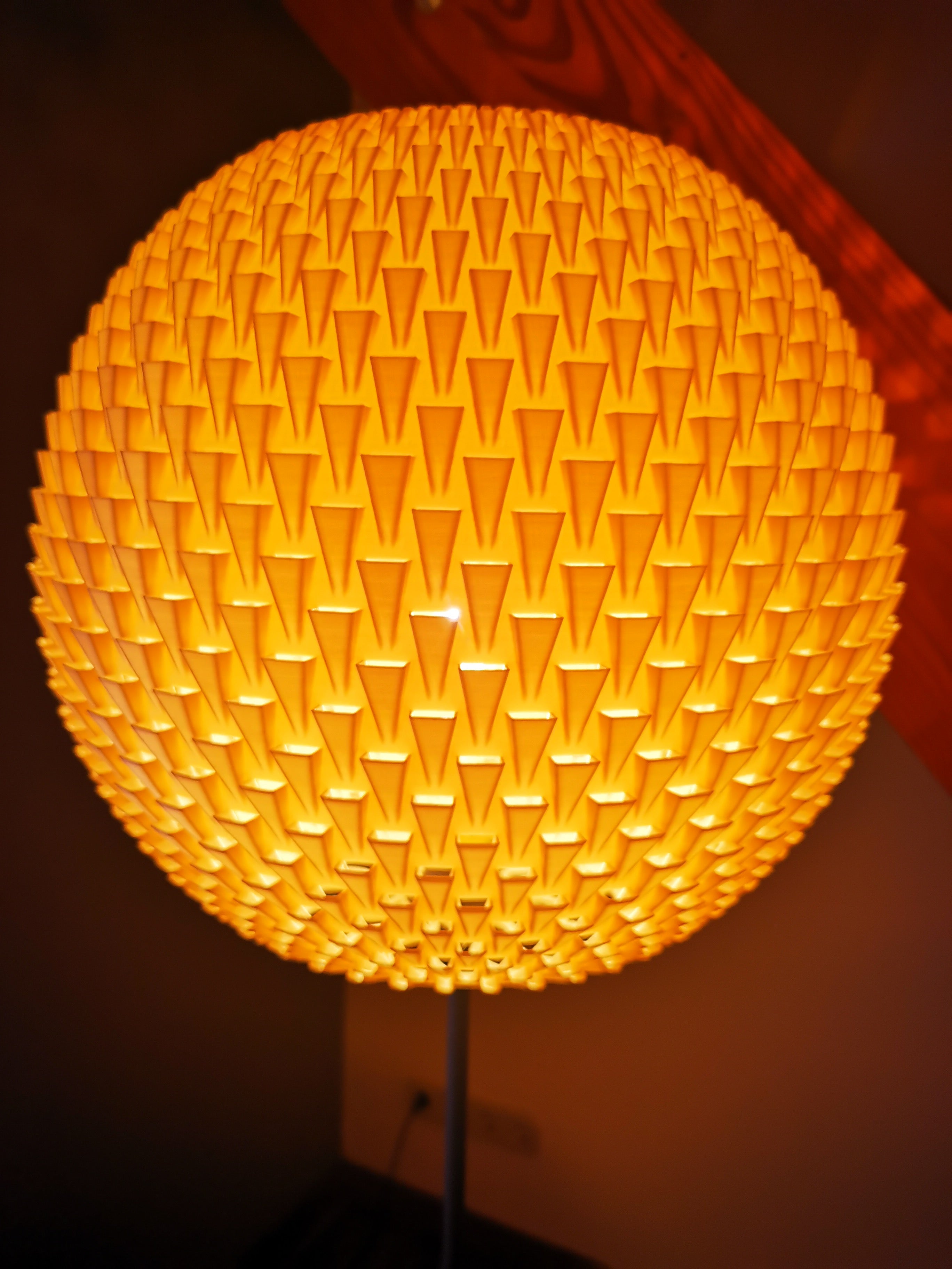 Design Standleuchte Stehleuchte Kugelleuchte Bio Lampe